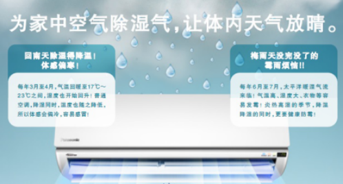 雨季频繁易霉变_松下空调外出除湿应对潮湿夏季